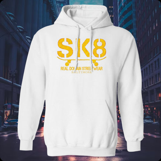 Real Domain Streetwear SK8 Pullover Hoodie