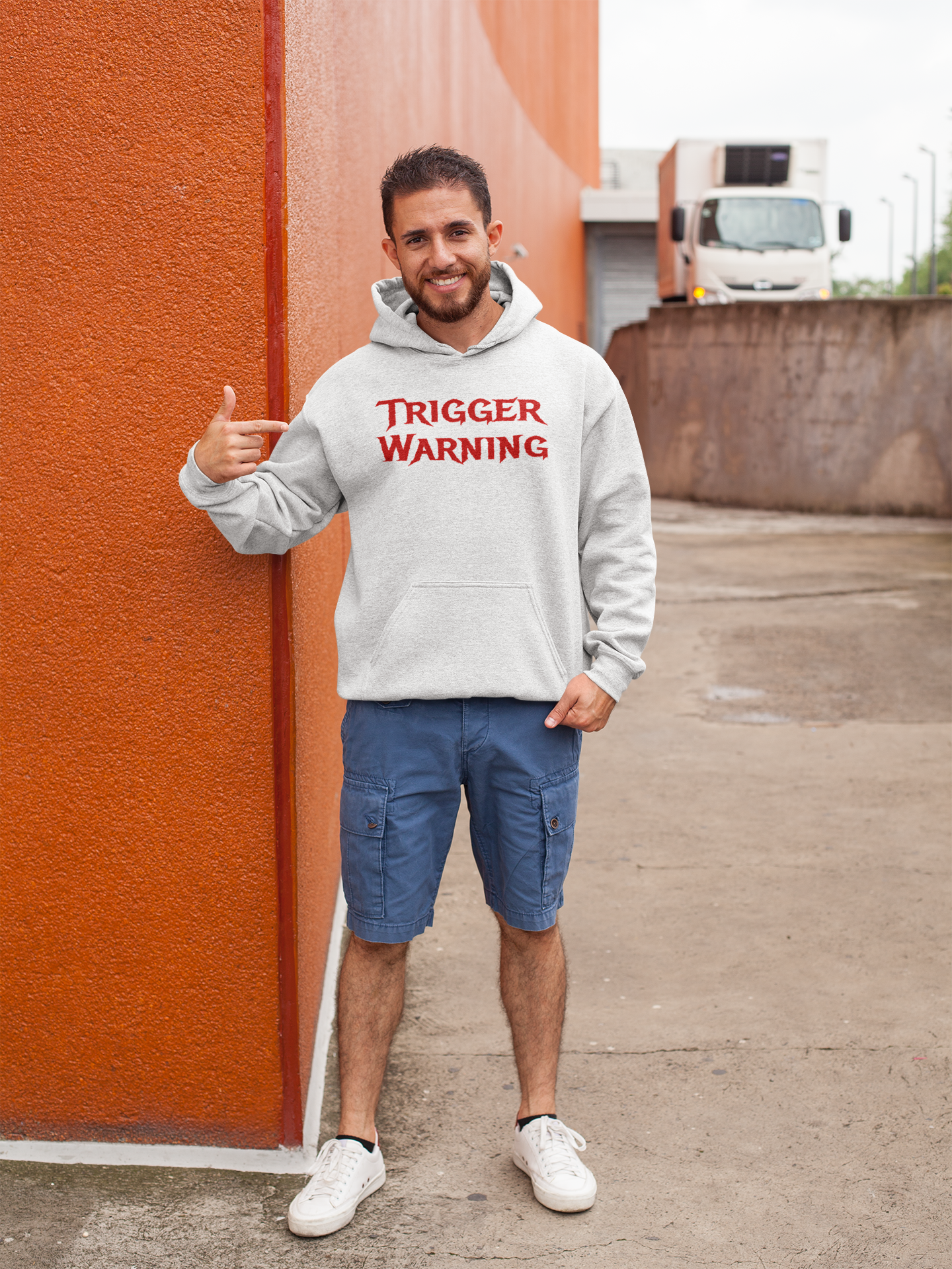 Trigger Warning Pullover Hoodie