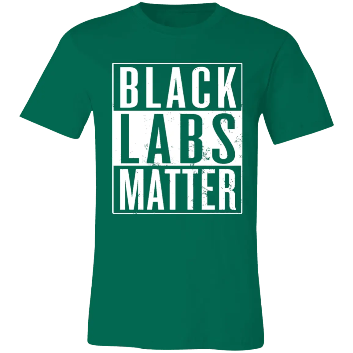 Black Labs Matter Short-Sleeve T-Shirt - T-Shirts Kelly / S Real Domain Streetwear Real Domain Streetwear
