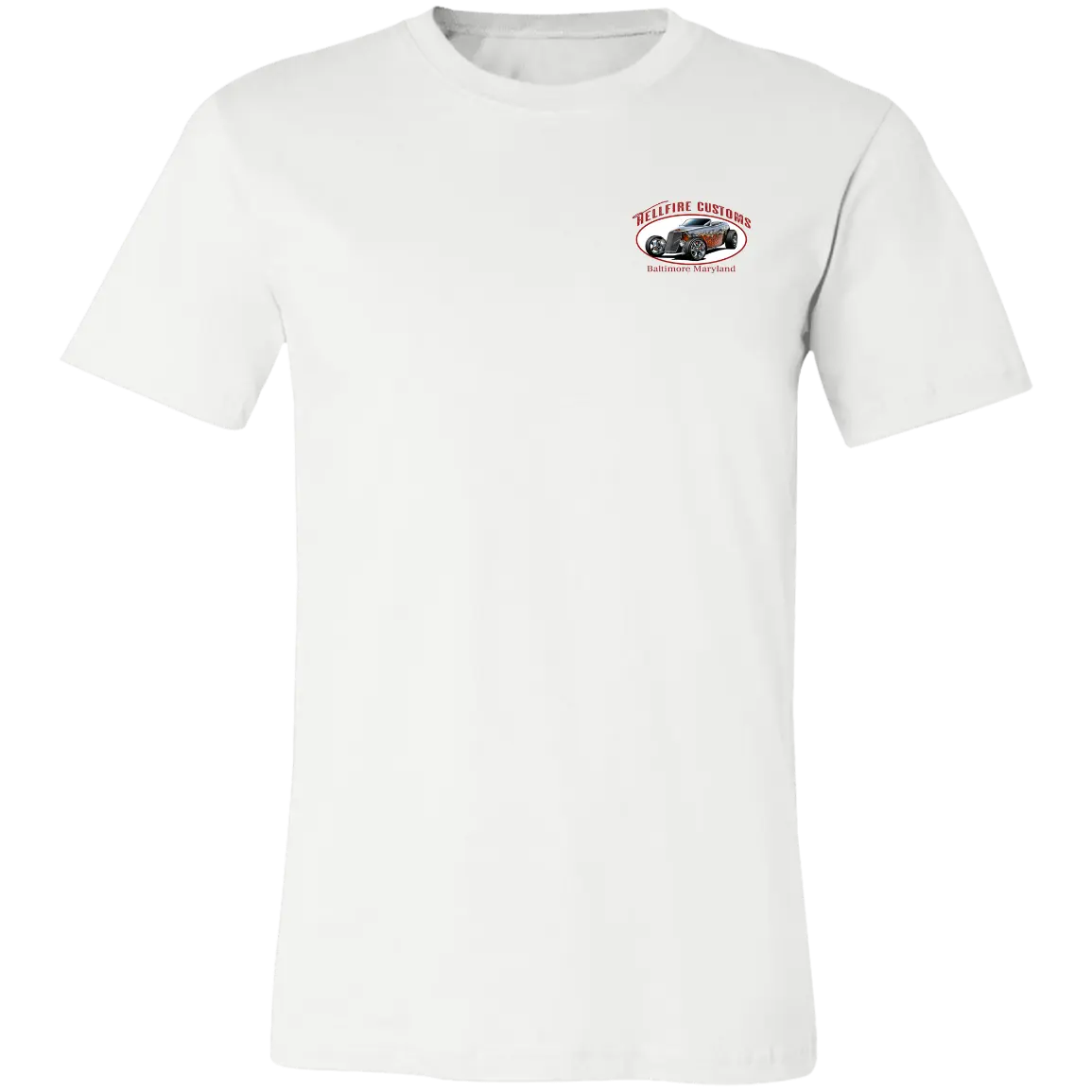 HellFire Customs Jersey Short-Sleeve T-Shirt - Image #3