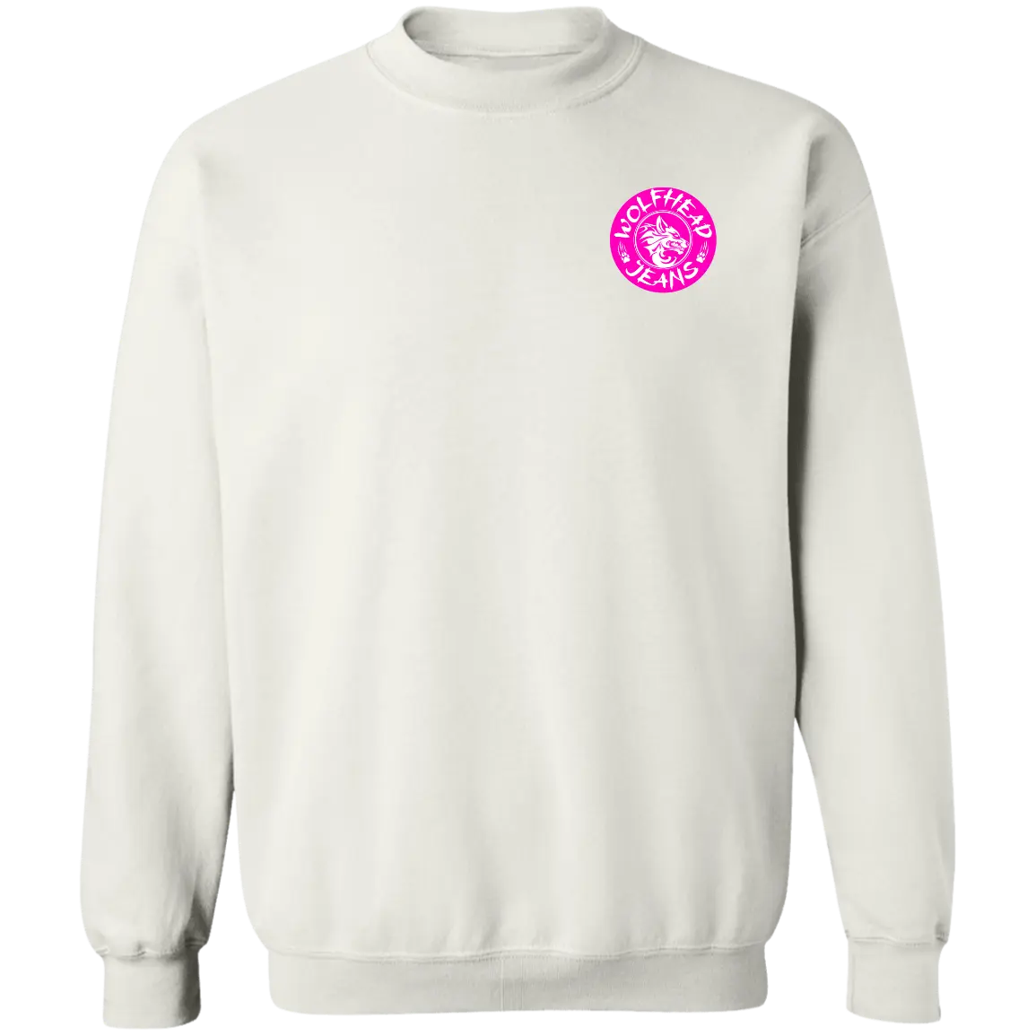 Be the Alpha Pink Crewneck Pullover Sweatshirt - Image #3