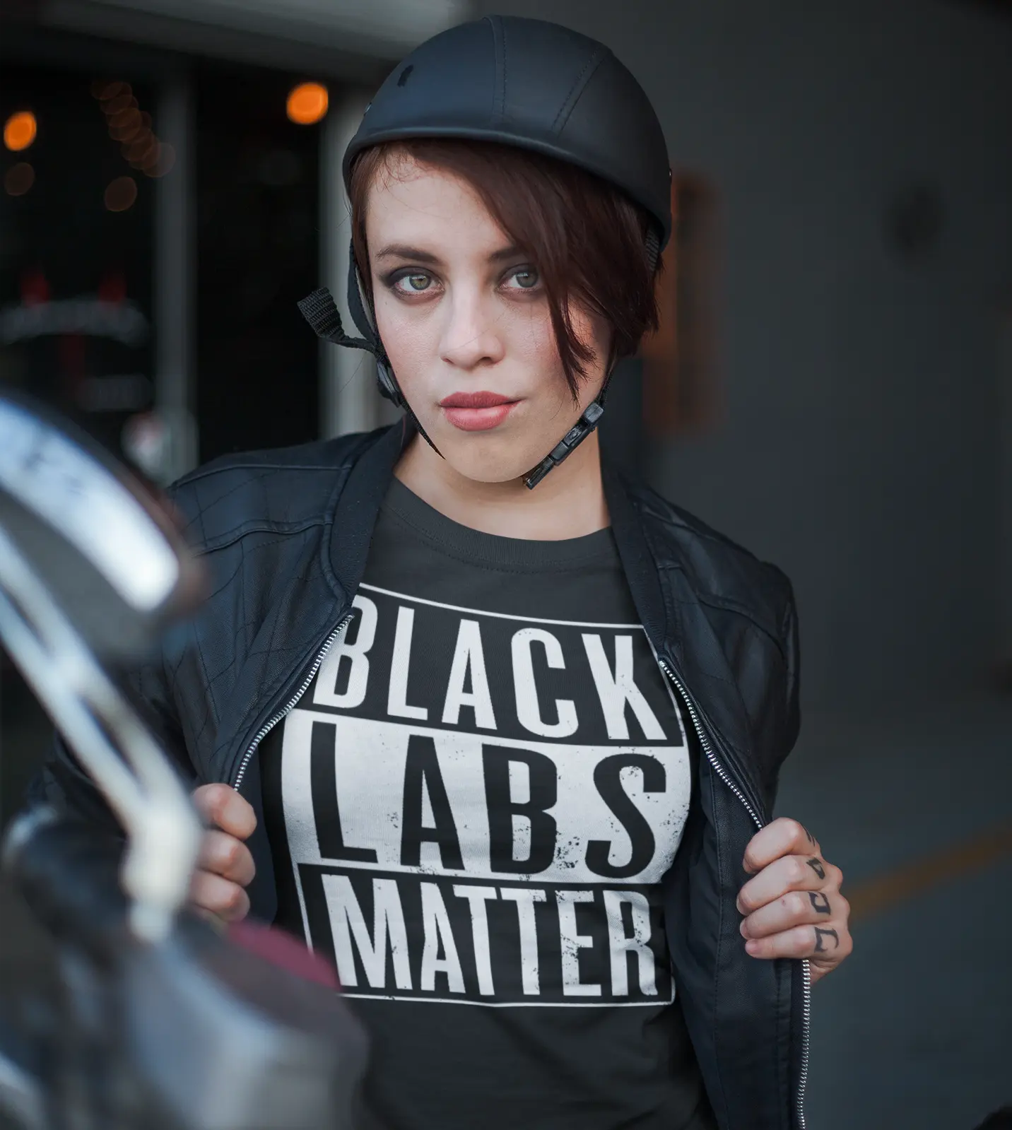 Black Labs Matter Short-Sleeve T-Shirt - T-Shirts Black / S Real Domain Streetwear Real Domain Streetwear