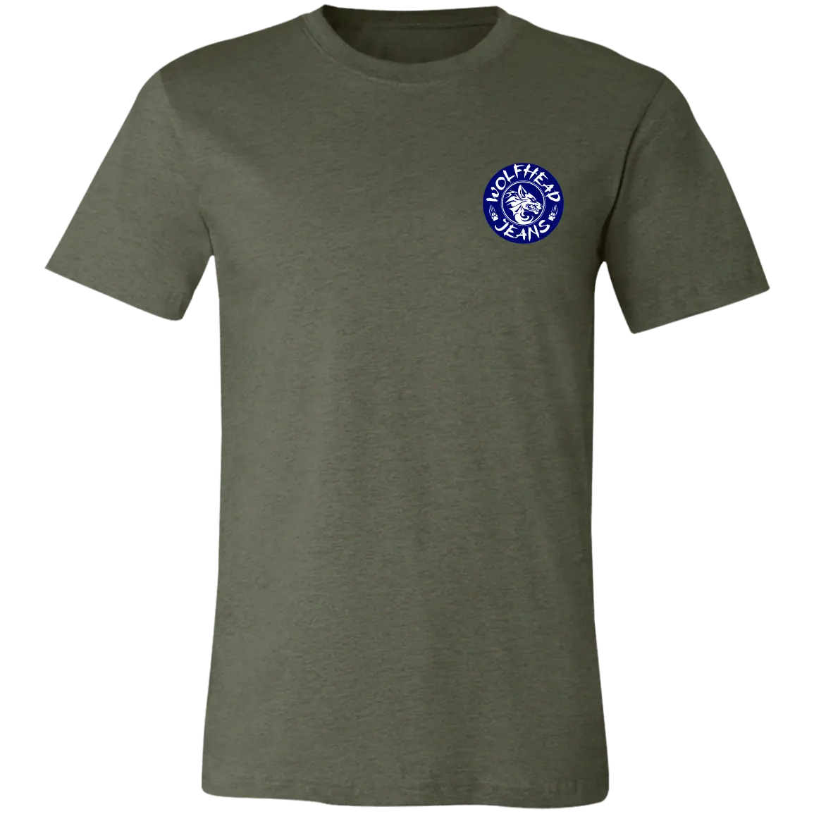 Be the Alpha Blue Jersey Short-Sleeve T-Shirt - Image #4