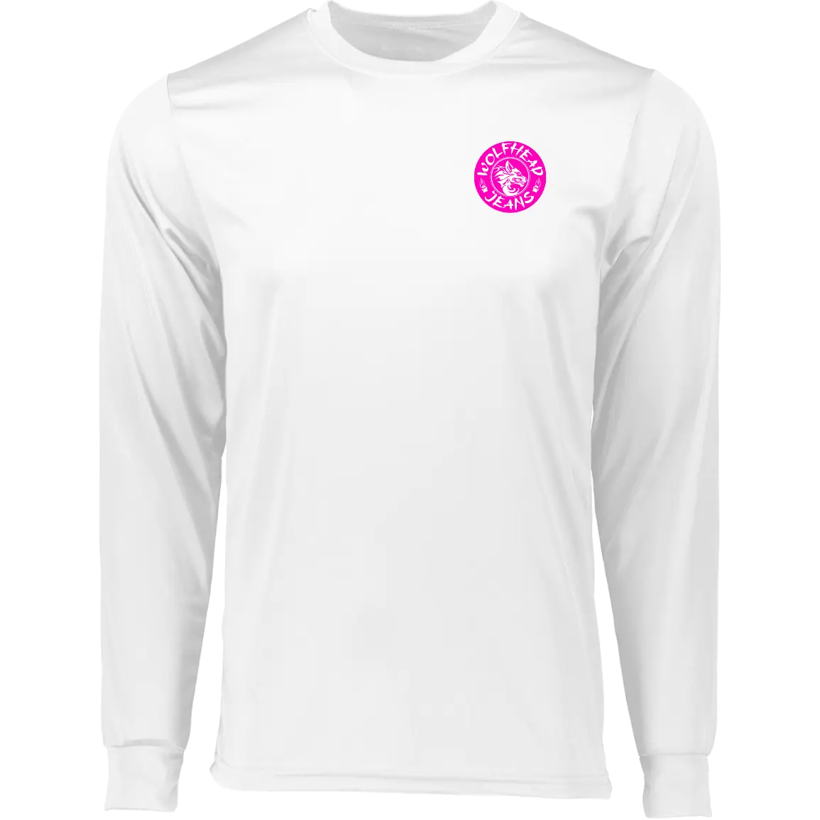 Be the Alpha Pink Long Sleeve Moisture-Wicking Tee - Image #1