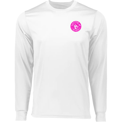Be the Alpha Pink Long Sleeve Moisture-Wicking Tee - Image #1