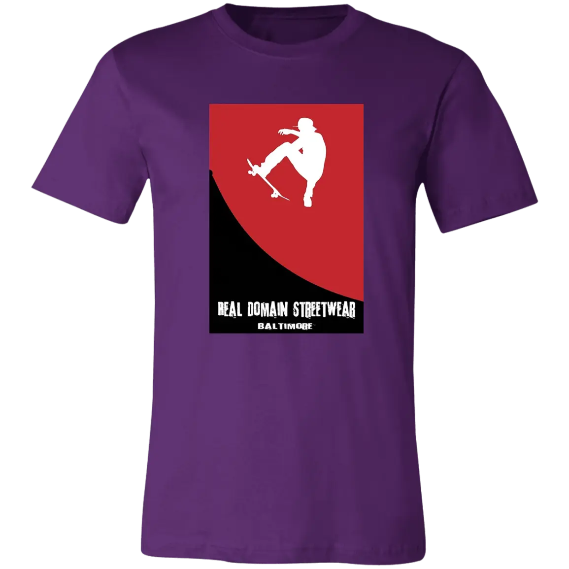 Real Domain Streetwear Jersey Short-Sleeve T-Shirt - T-Shirts Team Purple / M Real Domain Streetwear Real Domain Streetwear