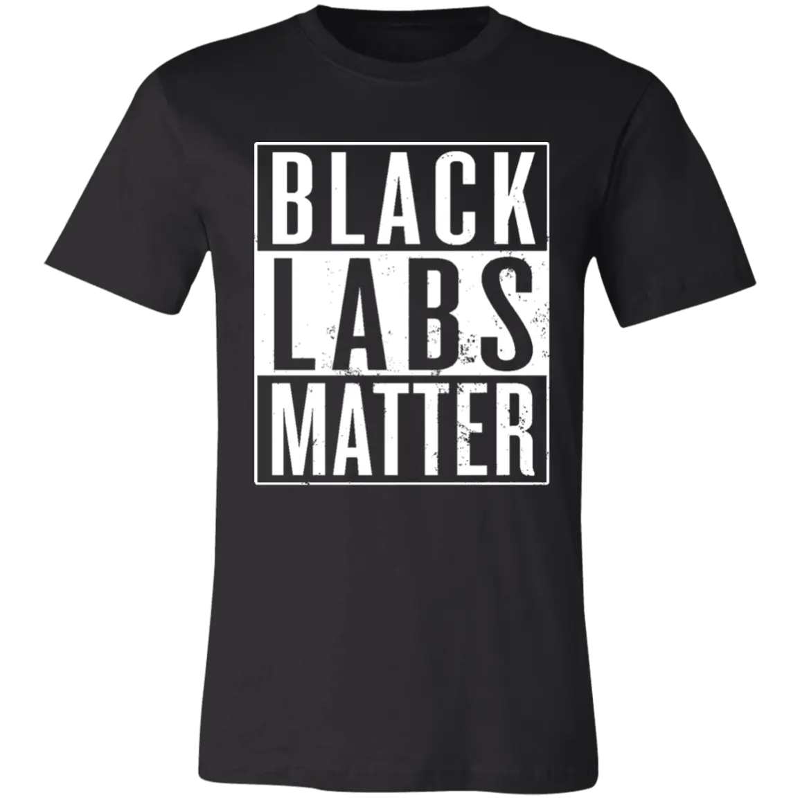 Black Labs Matter Short-Sleeve T-Shirt - T-Shirts Real Domain Streetwear Real Domain Streetwear