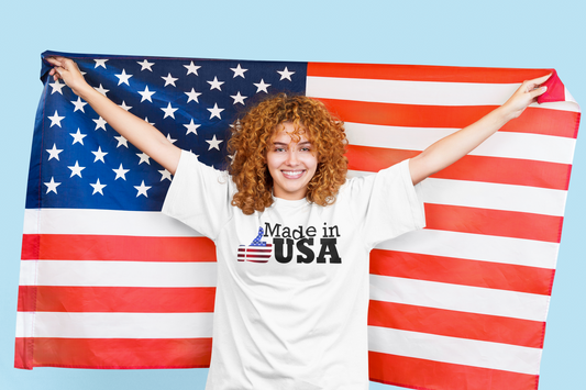 Made in USA Thumbs Up Jersey Short-Sleeve T-Shirt - T-Shirts White / M Real Domain Streetwear Real Domain Streetwear