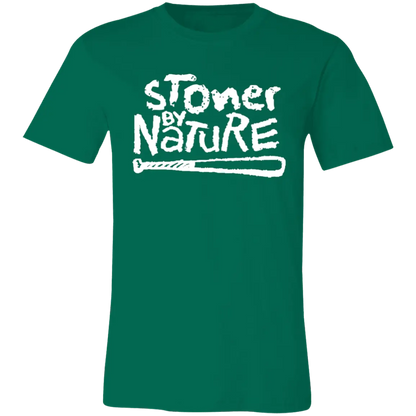 Stoner By Nature Jersey Short-Sleeve T-Shirt - T-Shirts Kelly / S Real Domain Streetwear Real Domain Streetwear