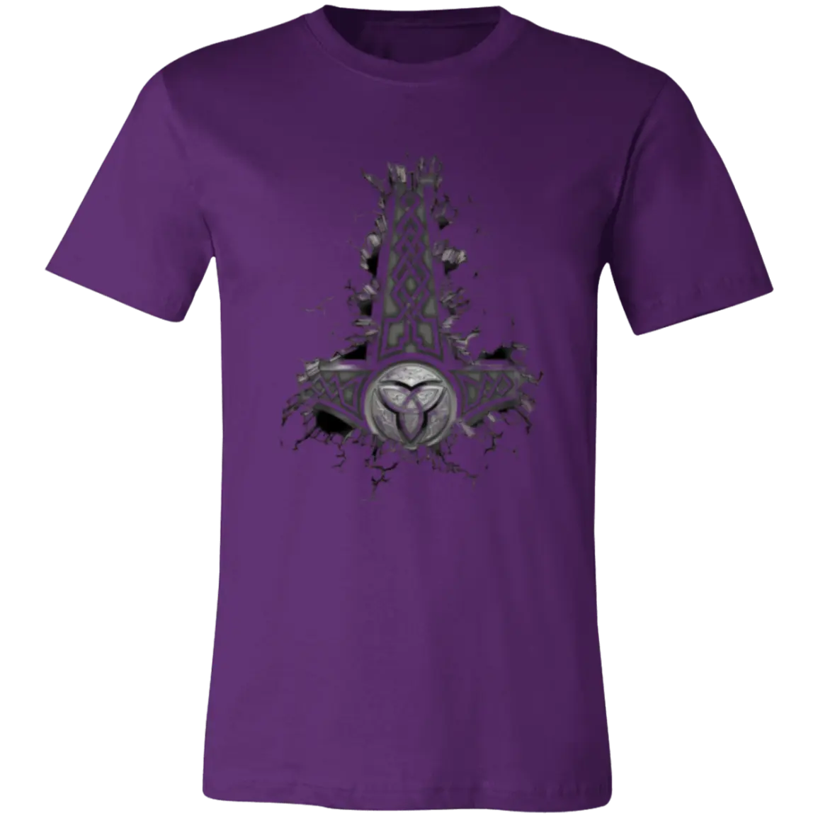 Mjölnir Jersey Short-Sleeve T-Shirt - T-Shirts Team Purple / M Real Domain Streetwear Real Domain Streetwear