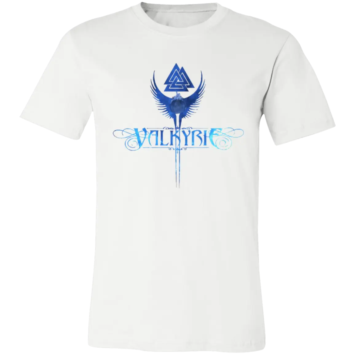 Valkyrie Jersey Short-Sleeve T-Shirt - T-Shirts White / S Real Domain Streetwear Real Domain Streetwear