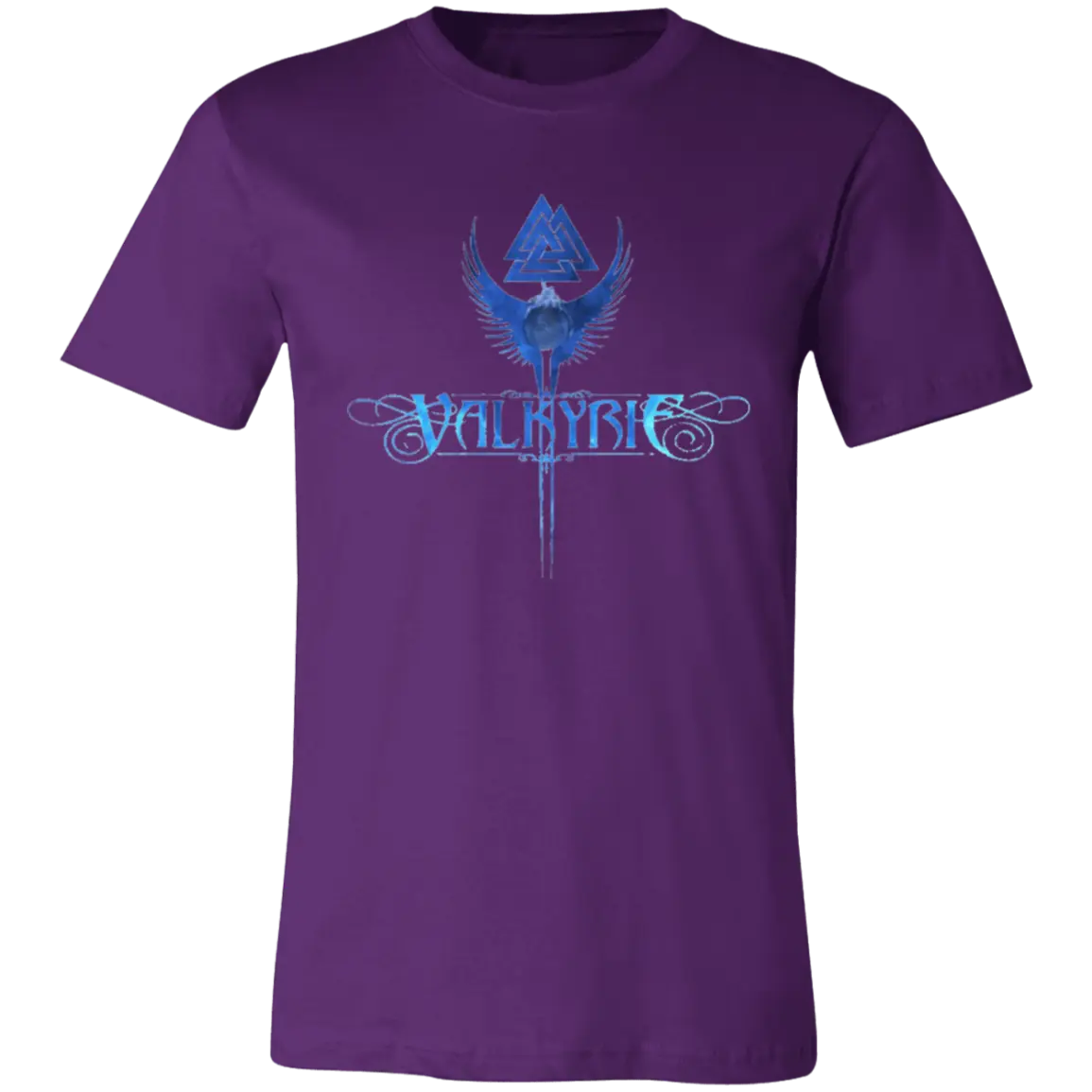 Valkyrie Jersey Short-Sleeve T-Shirt - T-Shirts Team Purple / S Real Domain Streetwear Real Domain Streetwear
