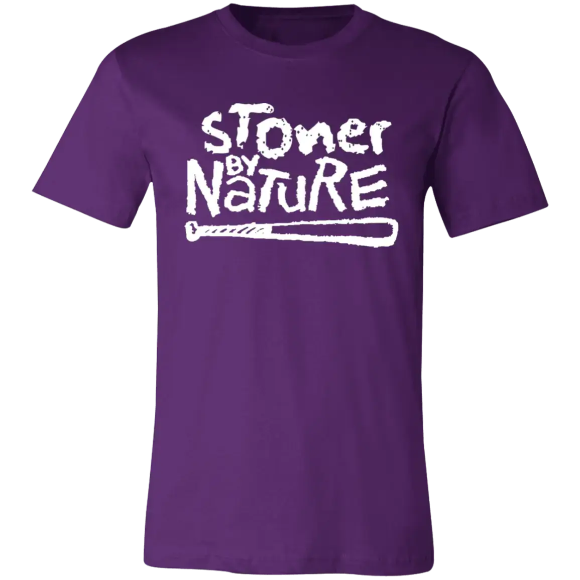 Stoner By Nature Jersey Short-Sleeve T-Shirt - T-Shirts Real Domain Streetwear Real Domain Streetwear