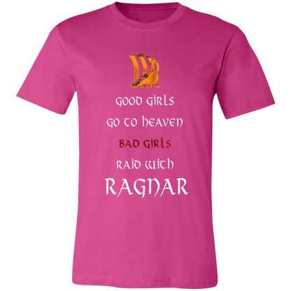 Bad Girls Raid with Ragnar Jersey Short-Sleeve T-Shirt - T-Shirts Real Domain Streetwear Real Domain Streetwear