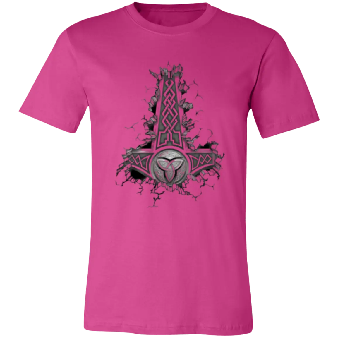 Mjölnir Jersey Short-Sleeve T-Shirt - T-Shirts Real Domain Streetwear Real Domain Streetwear